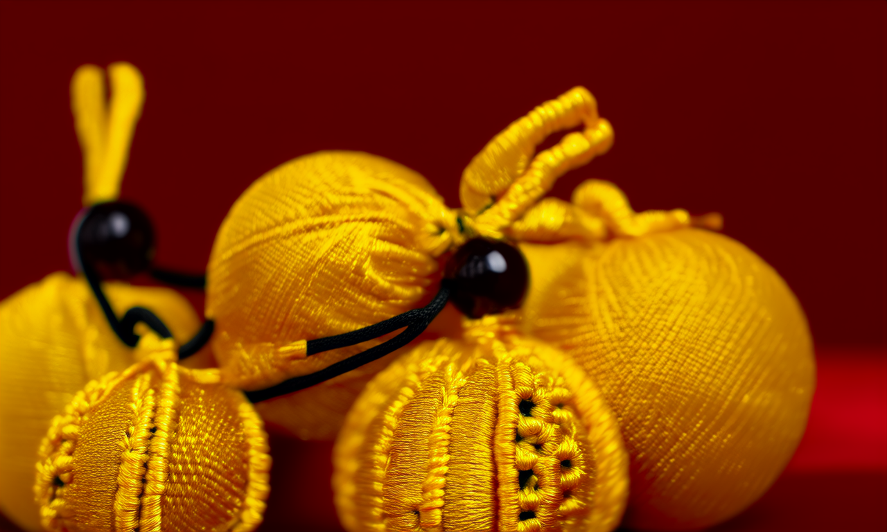 黄金福袋图片手串