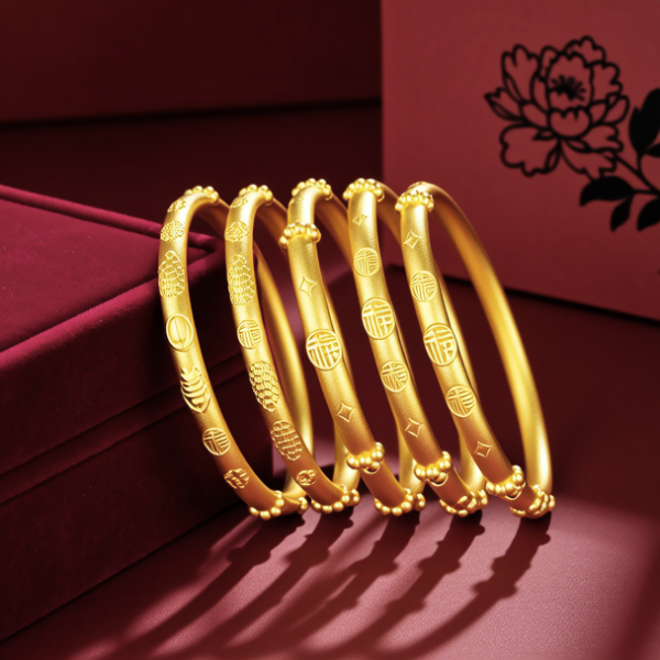 黄金999手镯图片大全 黄金999手镯图片大全